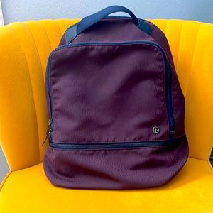 Lululemon everyday eggplant backpack. Used twice!